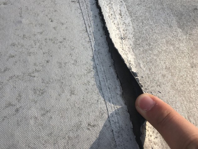 防水層の劣化