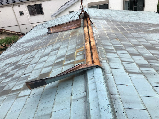 棟板金の飛散
