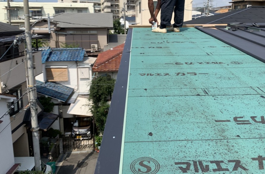 唐草の補強