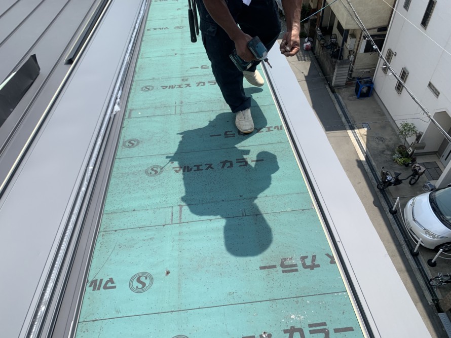 立平の施工