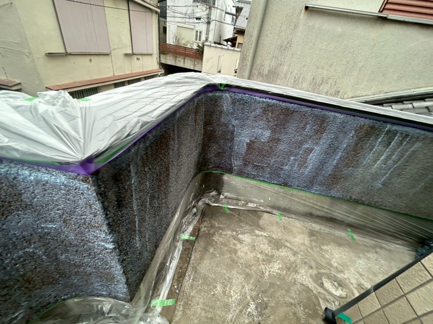 ベランダの雨漏り